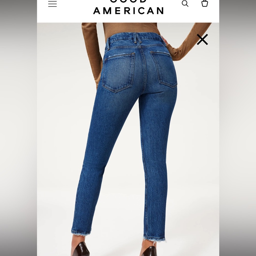 NWT good american good classic
